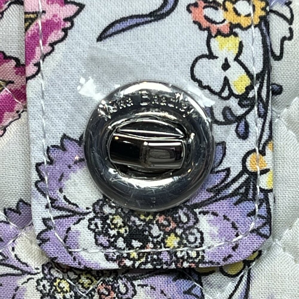 VERA BRADLEY TURNLOCK ZIP AROUND WALLET,HUMMINGBIRD PARK Brand New with Tags - Picture 3 of 13